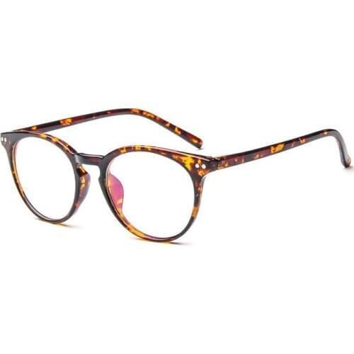 Women Men Eyeglasses Frame Vintage Round Clear Lens Glasses Optical Spectacle Frame Sunglasses Women Sunglasses Rack