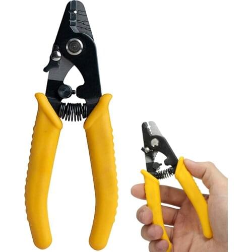 3-port Fibre Stripper Fiber Stripping Pliers / Wire Strippers Three Hole Stripper Plier for Miller Tool steel