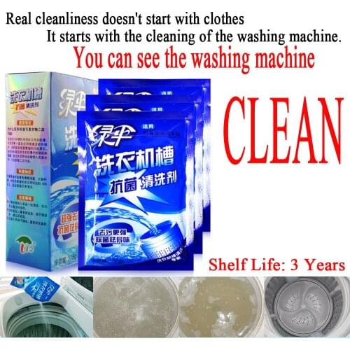 Washing Machine Tank Cleaning Piece Washing Machine Cleanser Descaling Effervescent Tablets Detergent Laundry Machine Cleanser
