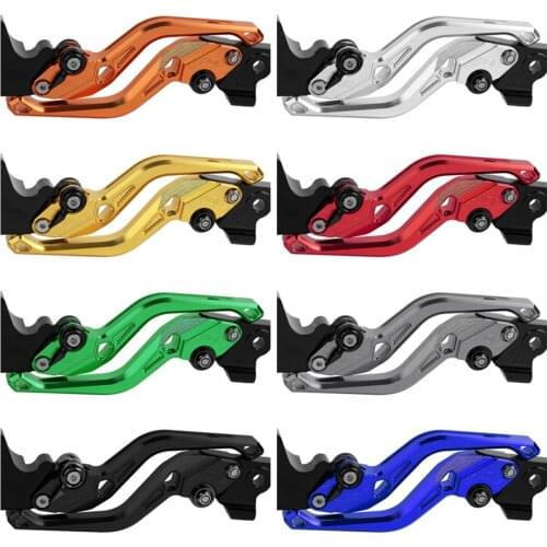 SMOK Clutch Brake Levers for Suzuki VL 1500 INTRUDER 1998 1999 2000 2001 2002 2003 04 Adjustable CNC Aluminum Alloy Labor-saving