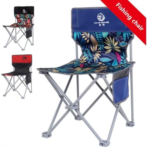 Travel Ultralight Folding Chair Superhard High Load Outdoor Camping Chair Portable Beach Hiking Picnic Seat Fishing Tools Chair