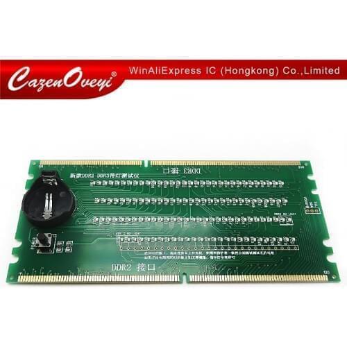1pcs/lot DDR2 DDR3 illuminated with light tester tester combo desktop In Stock