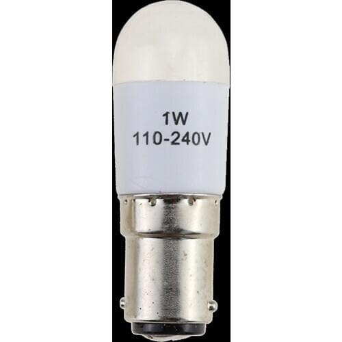 1Pcs LED Light Bulbs for Home Sewing Machine Lamp Replacement 0.7W 220 Volts Screw Type