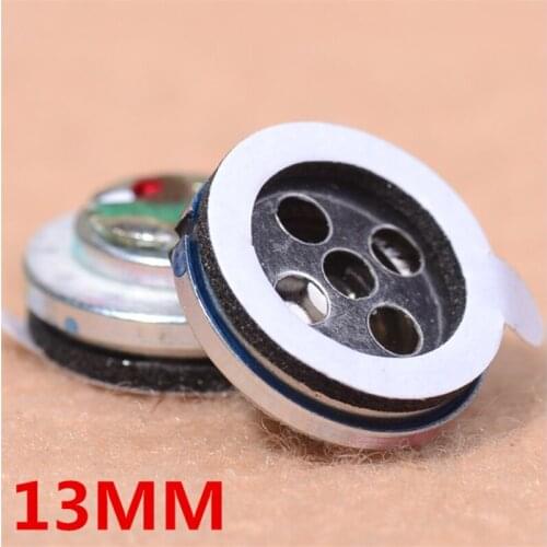 13mm Speaker Unit Heavy Bass Titanium Membrane Unit 2pcs (send shell)