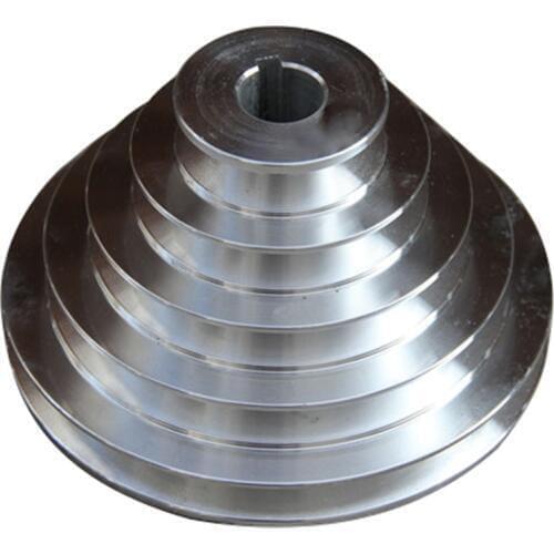 25mm Bore Aluminum Pagoda Wheel A Type 5 Step Pagoda Pulley Wheel for V-Belt Timing Belt