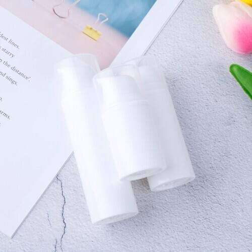 30ml Empty Plastic Cosmetic Bottle Travel Liquid Bottles Transparent Airless Pump Vacuum Toiletries Container