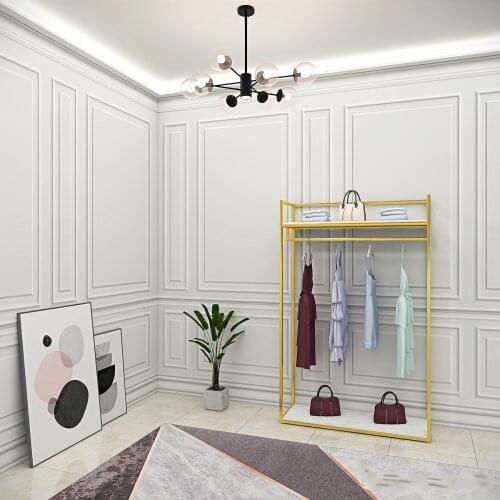 3D Nordic gypsum line webcast background wall mural simple bedroom living room clothing shop beauty salon front desk wallpaper