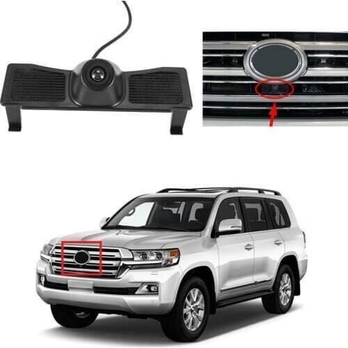 AHD CCD Car Front View Camera for Toyota LAND CRUISER 2016-2018 Parking Camera Night Vision Waterproof