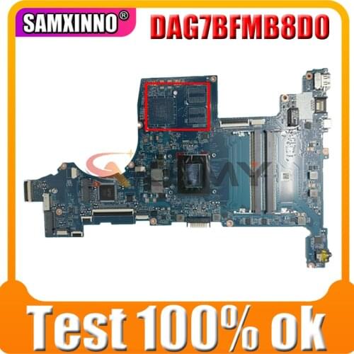 AKemy Laptop motherboard For HP Pavillion 15-CW YM2200 Mainboard L22760-601 DAG7BFMB8D0 DDR4