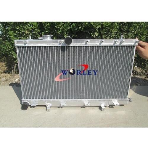 3row 50MM for Subaru Impreza WRX STI GG GD 1.6L/2.0L/2.5L 02-07 06 Aluminum Radiator