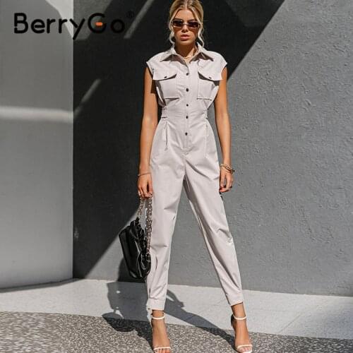 Женские комбинезоны BerryGo China At AliExpress