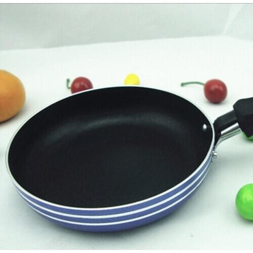 Mini Frying Pan Portable 16 CM Flat Cute Round Pancake Eggs Non Stick Frying Pan Smokeless Aluminum For Home Breakfast Cook Tool
