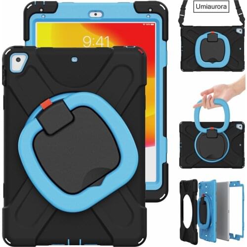 Heavy Duty Rugged Case for iPad 7th 8th 10.2 Kids Shockproof Cover for iPad Mini 5 Air 2 3 4 10.9 2020 Pro 11 10.5 9.7 2017 2018