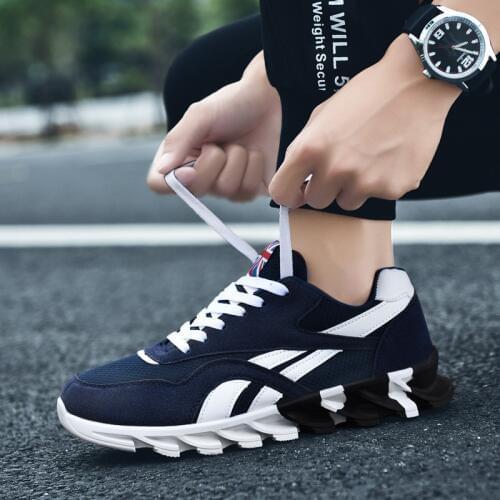 Breathable Mesh sneakers Men lightweight Running sports shoes outdoor anti-skid jogging walking shoes New travel Athletic boot