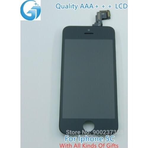 Good Quality AAAA+++ Grade For iPhone 5C Full Assembly LCD Screen Digitizer Full Replacement Pantalla+Camera