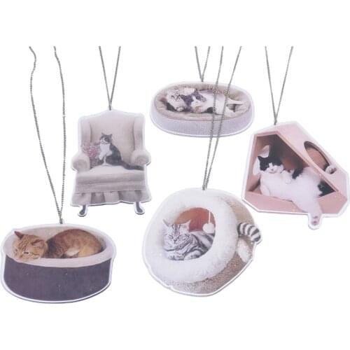 Creative Flying Cat Pendant Car Backpack Ornaments Cute Car Hanging Ornament Keychain Interior Decor Home Room Decor Accessories