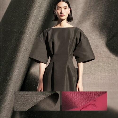 Brushed texture sculpture pure silk fabric, 19 momme, solid color, good luster,sewing for dress,skirt,shirt,craft by the yard