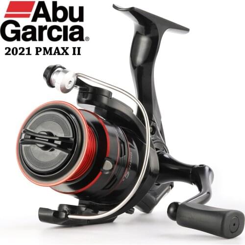 2021 New Original Abu Garcia Black Max II Spinning Fishing Reel 500-5000 4+1bb Graphite Body Saltewater Fishing Reel
