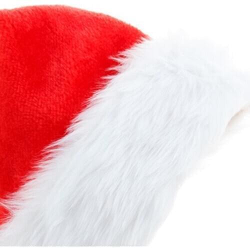Novelty Festive Santa Father Christmas Hat Fancy Dress Party Costume Supplies