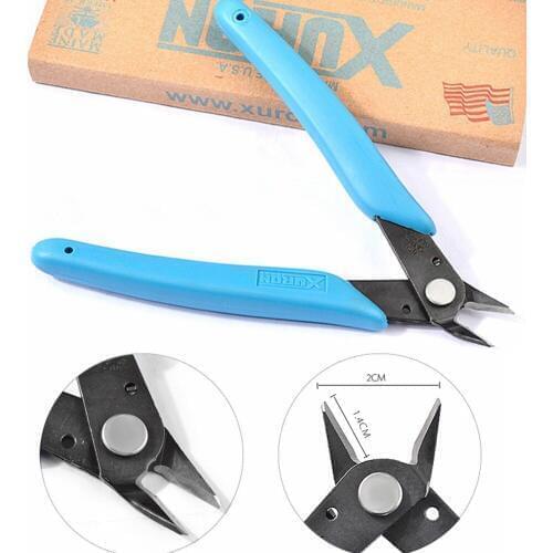 1 piece nail polisher remover rhinestones electric wire Diagonal Side Flush Cutter Shears Nipper Repair Plier Manicure Tools