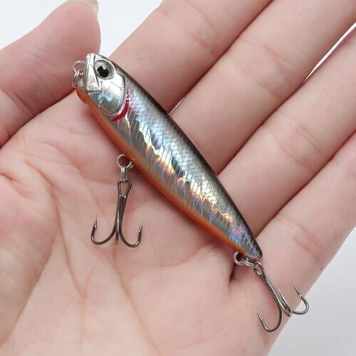 5.5g Rockfishing Fishing Lures Pencil Woblers Topwater Floating Pike Artificial Bait For Fishing Baits Fish Wobblers New Hot