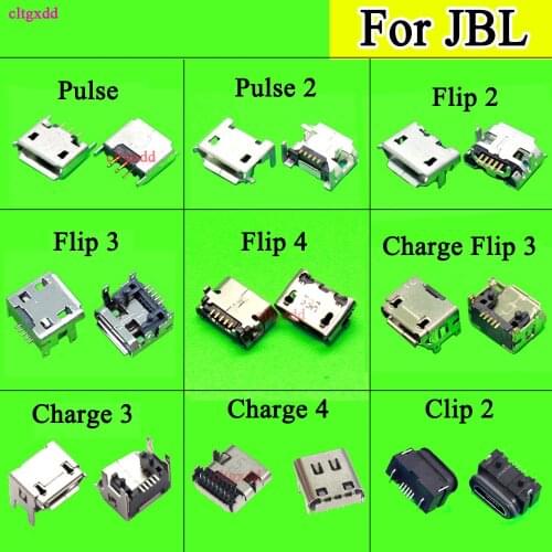 10pcs for JBL Charge 3 Flip 4 3 Pulse 2 5 flip4 clip2 Bluetooth Speaker Female 5Pin Micro USB Jack Charging Connector Socket