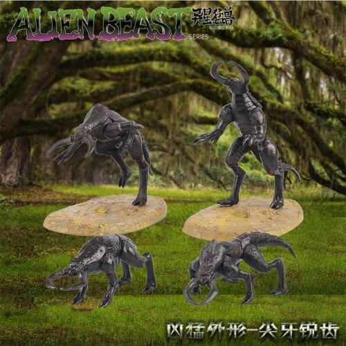 RIHIO mini alien beast pvc model action figure scene accessories toy gift