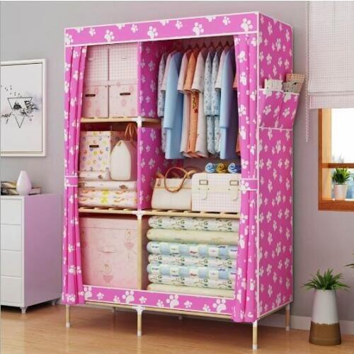 Factory Price Solid Wood Wardrobe length 100 cm