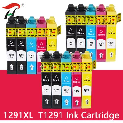 Compatible T1291 - T1294 T1295 Ink cartridge for EPSON stylus SX235W SX425W SX420W SX438W SX525WD SX535WD Printer