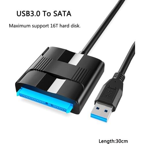 USB 3.0 To 2.5 Sata Adapter Converter Cable USB 3.0 Hard Drive Converter Cable USB 3.0 SATA Drive Cables 2.5 3.5 HDD SSD Adapter