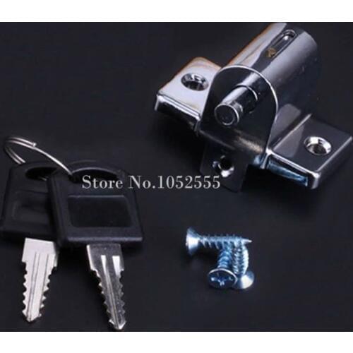 HOT 10PCS Sliding Door and Window Locks Aluminum Steel Security Anti-theft Window Shield Lock Children Safety Protect Limit Lock