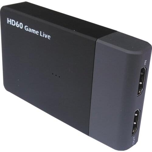 1080P60fps HD HDMI compatible USB3.0 Video Capture HDMI to USB 3.0 Game Video Capture Card Live Streaming Broadcast With Mic in
