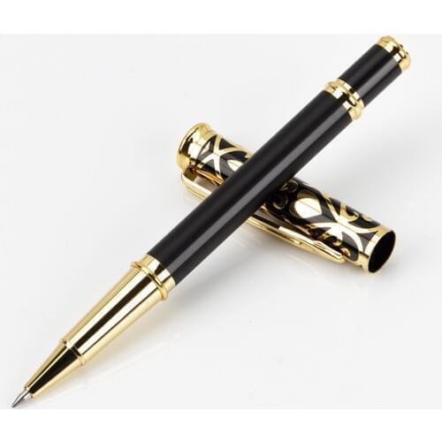 2021 Latest Classic Style Metal Business Signature Pen 0ffice Pen Stationery Neutral Pen for School Supplies