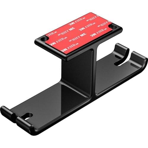 Aluminum Headphone Stand Hanger Hook Tape Under Desk Dual Headset Mount Holder Fashionable And Elegant Appearance