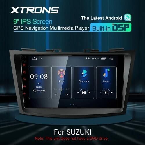 XTRONS 9'' IPS Android 10 DSP Car Multimedia Stereo Player for SUZUKI SWIFT 2011 2013 2014-2017 Ertiga 2012 GPS NO DVD