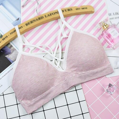 Seamless Beauty Back Female Bra Women Padded Bra Breathable Fitness Women Bras Underwear