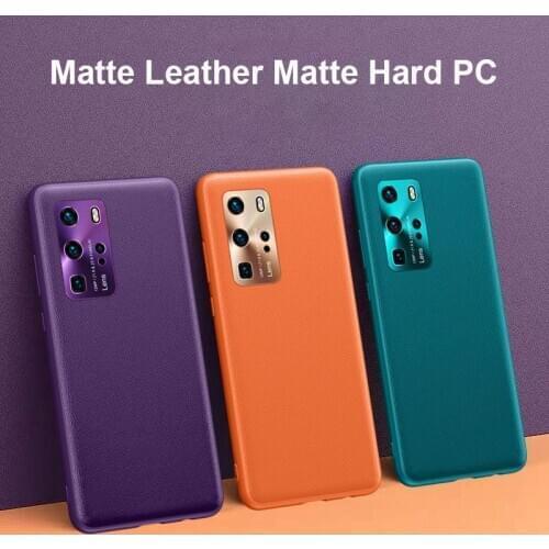 Luxury Matte PC Case For Huawei Mate 30 P30 P40 Pro Coque Back Cover Phone Case For Huawei Honor 30 Pro Plus 30S View 30 Pro