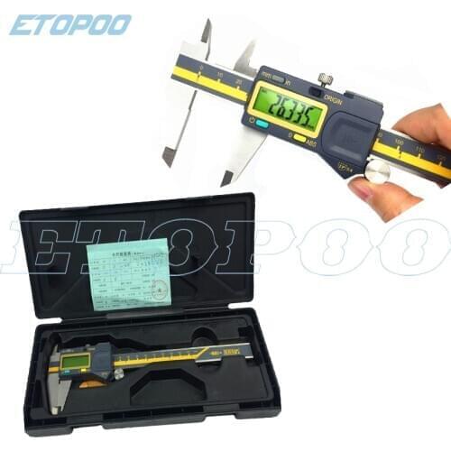 Terma Accuracy 0.005mm IP54 water proof 150mm 300mm digital vernier caliper micron electronic caliper thickness micrometer gauge