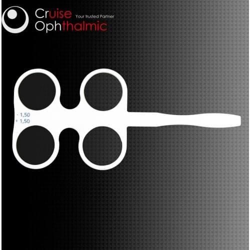 Fixed PD Confirmation Tester 0.25/0.50/0.75/1.00/1.50/2.00 Optical Turnner | Low Vision Training Equipment