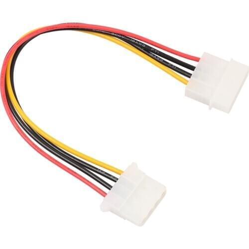 IDE 4Pin Male to Female Internal Power Supply Extension Adapter Cable Cord