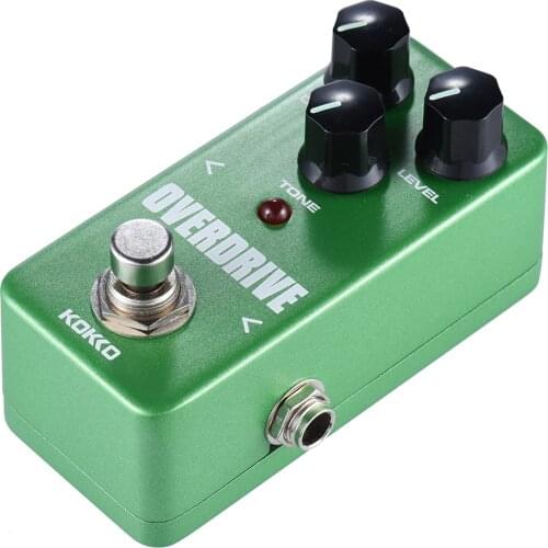 KOKKO FOD3 Mini Overdrive Pedal Portable Guitar Effect Pedal Guitar Pedal for Guitar Accessories Parts