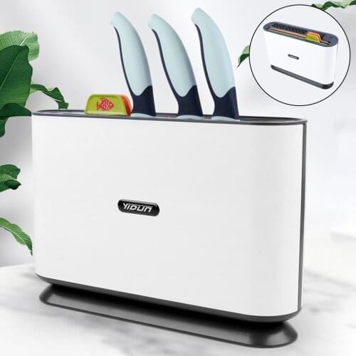 Multi-function Kitchen Knife Holder with Ultraviolet Automatic Sterilization Disinfection Machine Utensil Organizer Drying Rack
