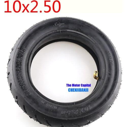 Super 10 inch Pneumatic 10x2.50 Tire fits Electric Scooter Balance Drive Bicycle Tyre 10x2.5 inflatable Tyre and inner tube