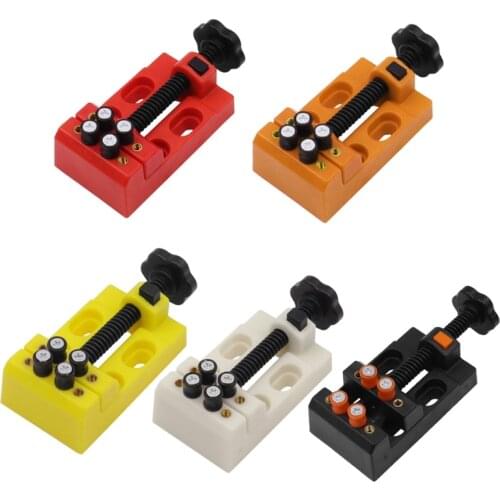 Universal 60mm Adjustable Mini Jaw Bench Clamp Drill Press Table Vise DIY Sculpture Craft Hand Fixed Repair Tool Woodworking