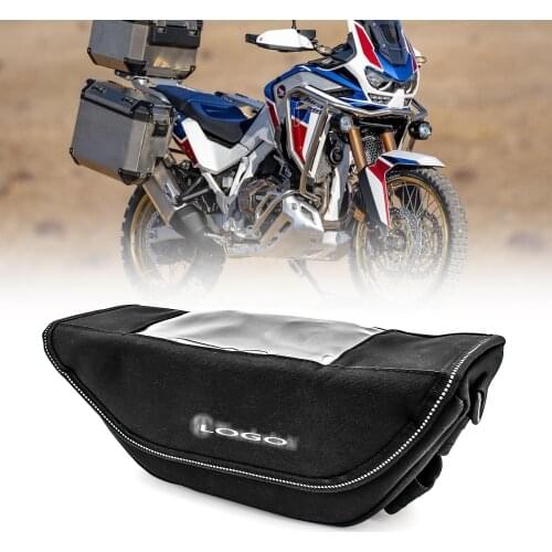 Waterproof motorcycle handlebar travel bag for HONDA CRF1000L CRF1100L Africa Twin Adventure Sport NC700X VFR1200X storage bag