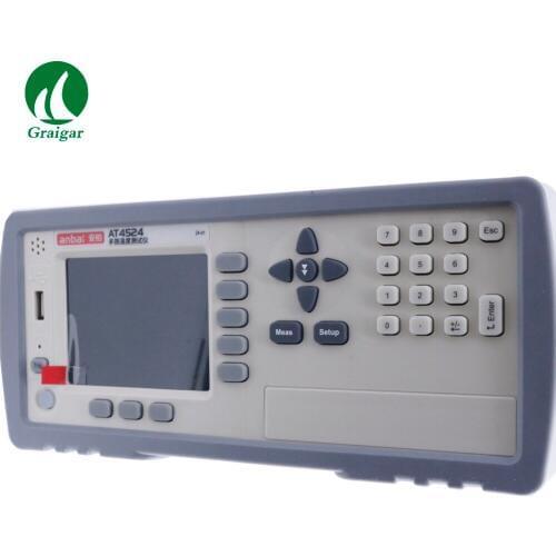 High Pcision 24 Channels Thermocouple Temperature Recorder AT4524 Thermocouple Type: J/K/T/E/S/N/B