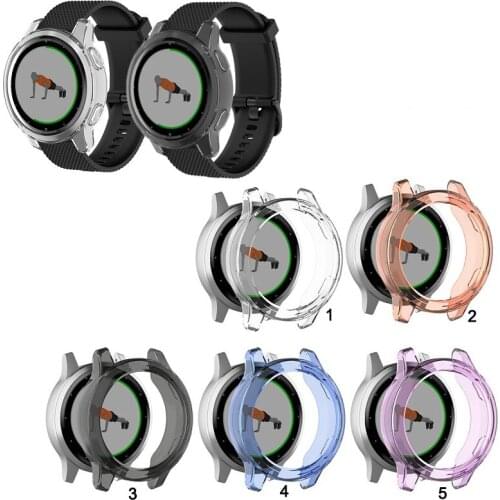 Protection Case for Garmin Vivoactive 4 4S case TPU Soft Cover Screen Protector Shell for Garmin Venu 2 2s 40mm 45mm
