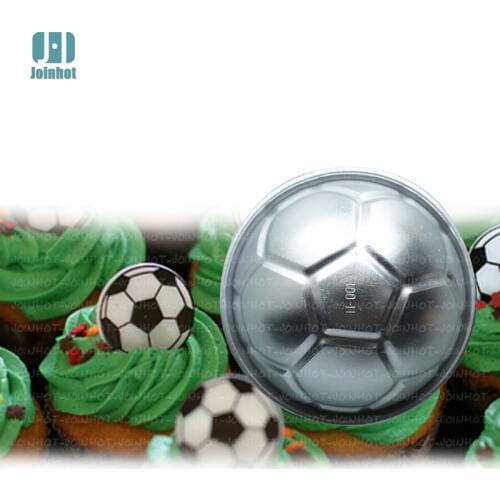 Mini soccer ball shape Aluminum Alloy Anodizing Baking Mold Cake Mold Biscuit Mold