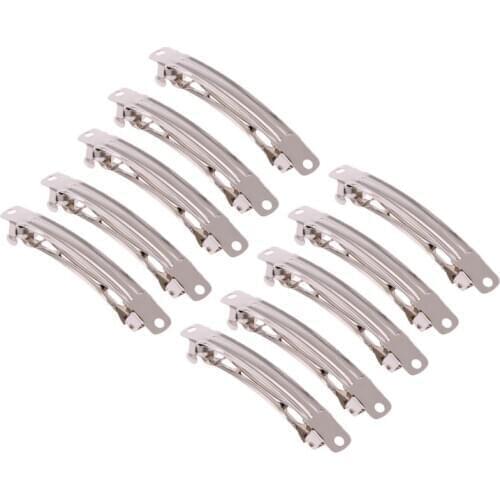 Lot 68mm French Style Barrettes Clips For DIY Hair Accessories Bows Hairbow null