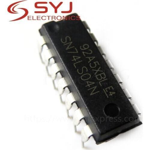 100pcs/lot SN74LS04N DIP14 SN74LS04 DIP 74LS04N 74LS04 DIP-14 HD74LS14P new original In Stock